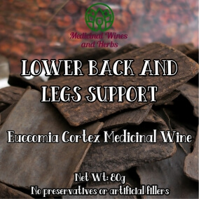 LOWER BACK AND LEGS SUPPORT MEDICINAL WINE KIT